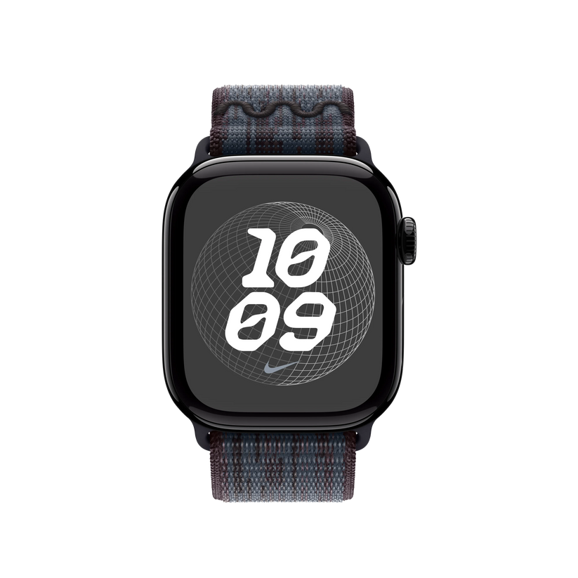 Apple Watch 38/40/41/42mm černo-modrý provlékací sportovní řemínek Nike - iSTYLE CZ