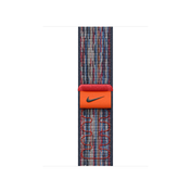 Apple Watch 38/40/41/42mm modro-červený provlékací sportovní řemínek Nike - iSTYLE CZ