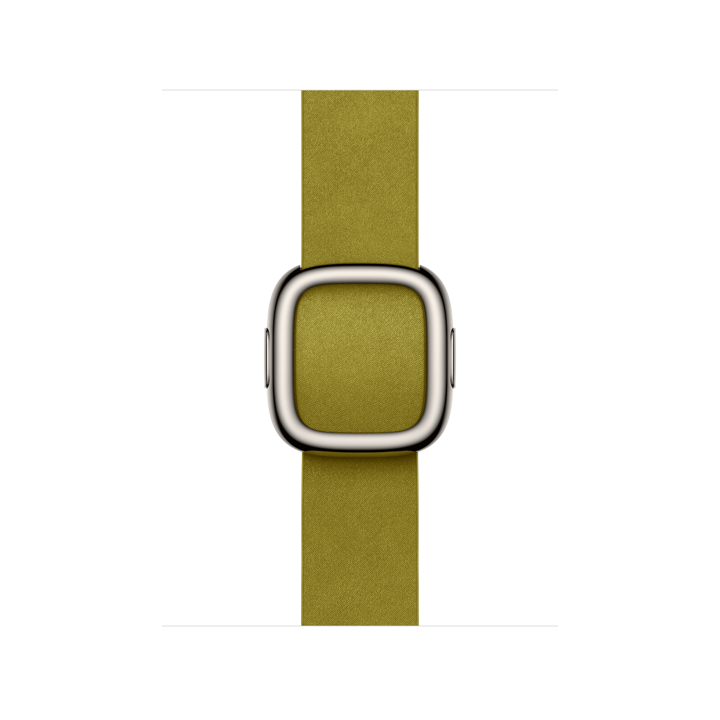 Apple Watch 38/40/41/42mm zelenožlutý řemínek s moderní přezkou – střední - iSTYLE CZ