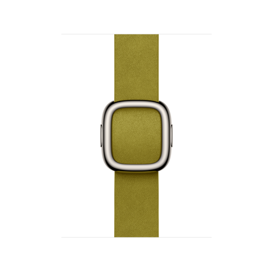 Apple Watch 38/40/41/42mm zelenožlutý řemínek s moderní přezkou – malý - iSTYLE CZ
