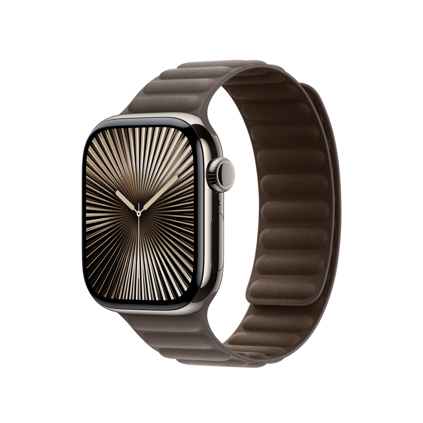 Apple Watch 38/40/41/42mm šedohnědý magnetický tah – M/L - iSTYLE CZ