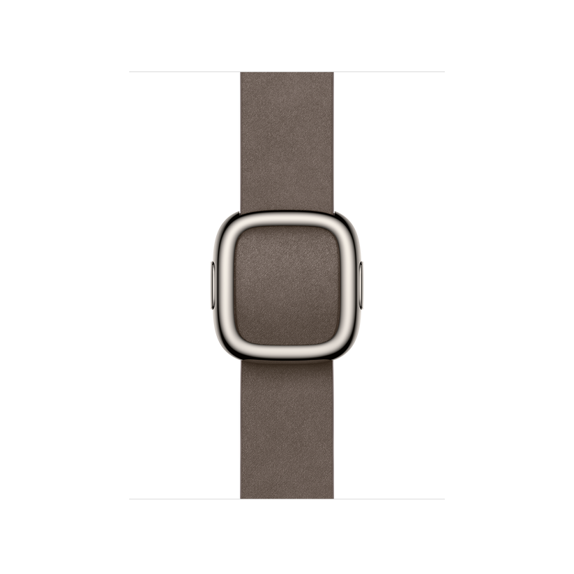 Apple Watch 38/40/41/42mm šedohnědý řemínek s moderní přezkou – velký - iSTYLE CZ