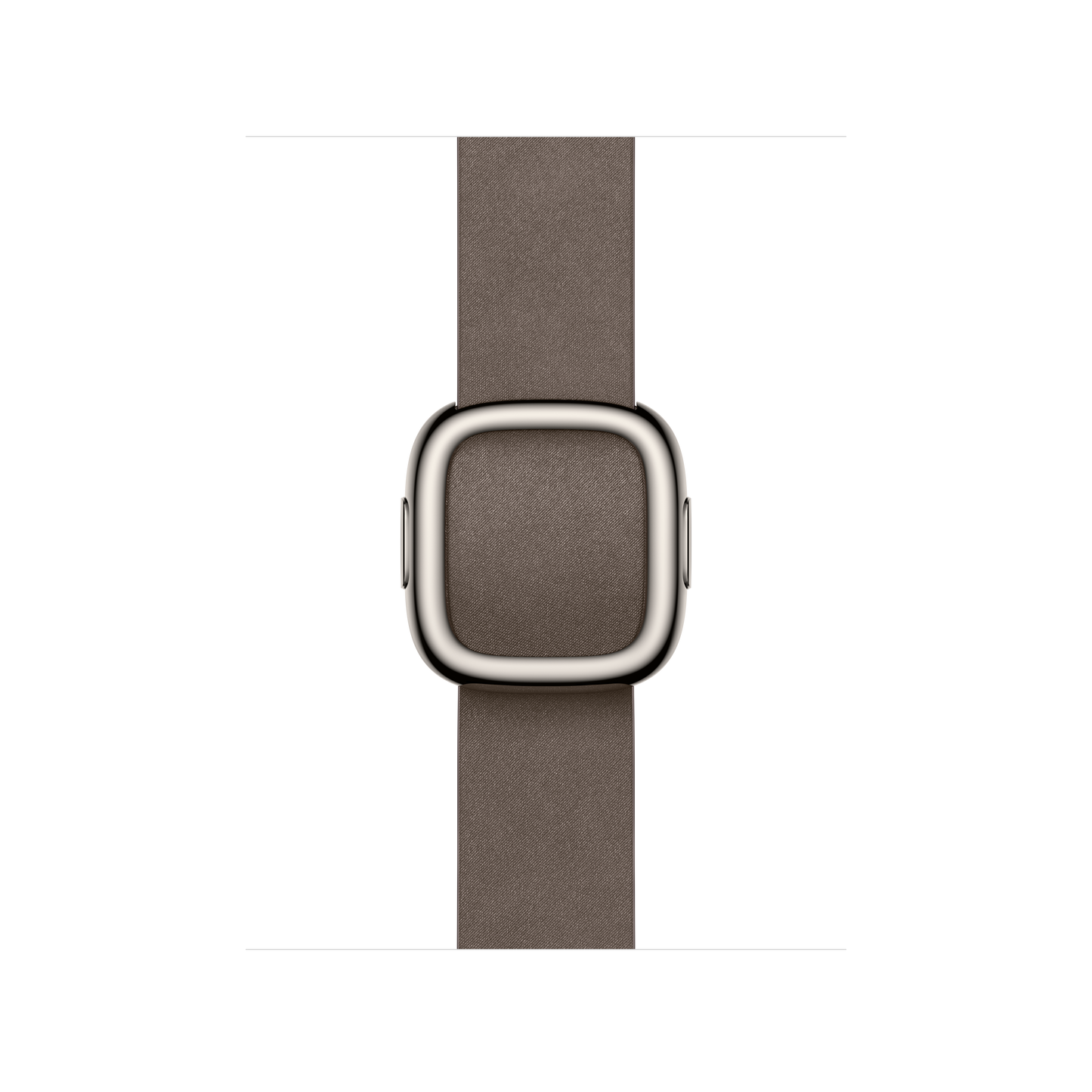 Apple Watch 38/40/41/42mm šedohnědý řemínek s moderní přezkou – střední - iSTYLE CZ
