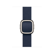 Apple Watch 38/40/41/42mm temně modrý řemínek s moderní přezkou – střední - iSTYLE CZ