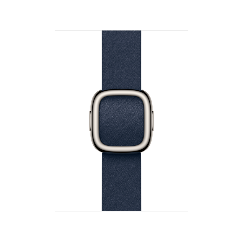 Apple Watch 38/40/41/42mm temně modrý řemínek s moderní přezkou – střední - iSTYLE CZ