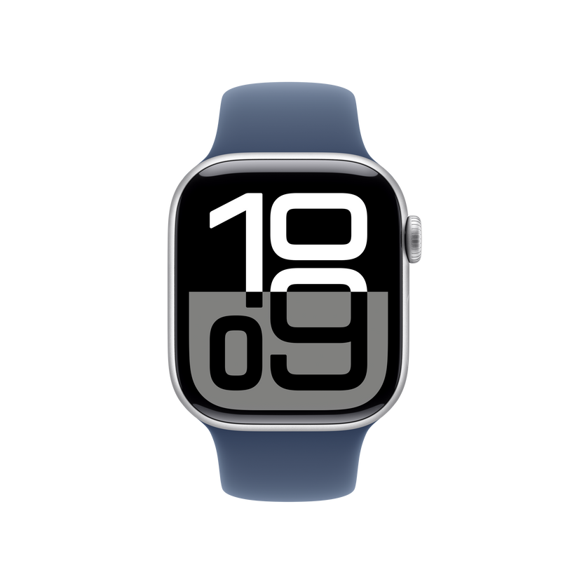Apple Watch 38/40/41/42mm denimový sportovní řemínek – M/L - iSTYLE CZ