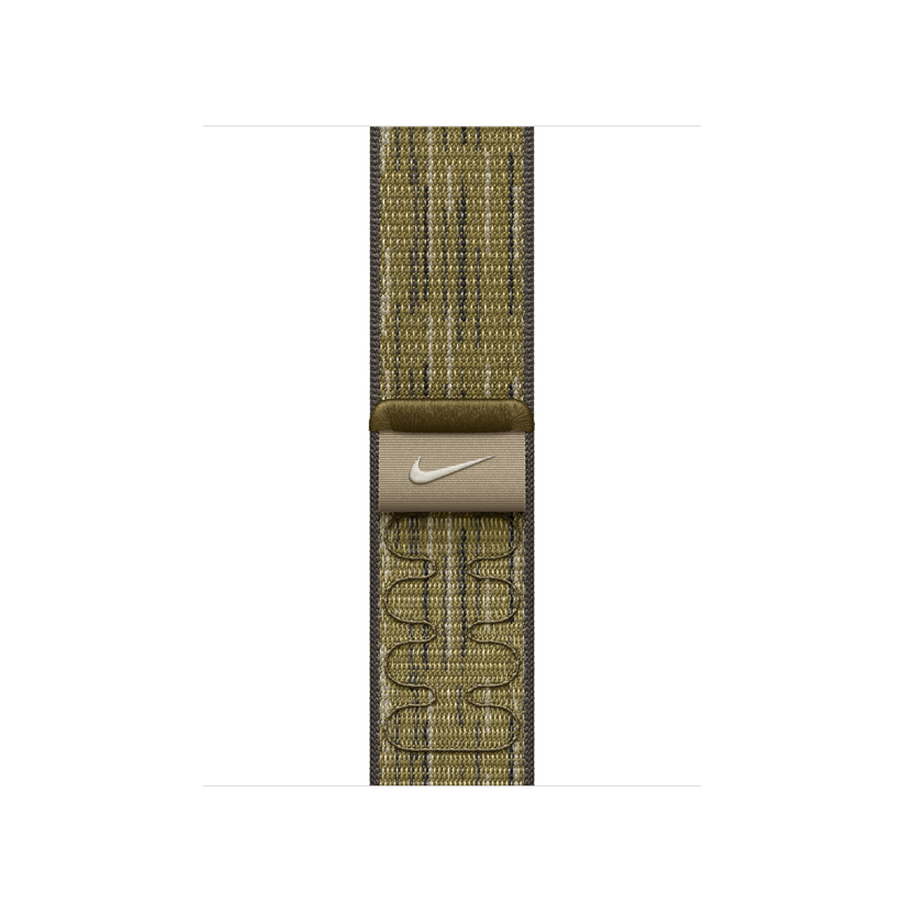 Apple Watch 38/40/41/42mm zeleno-šedý provlékací sportovní řemínek Nike - iSTYLE CZ