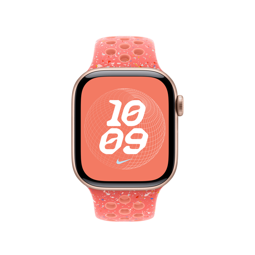 Apple Watch 38/40/41/42mm žhavě oranžový sportovní řemínek Nike - M/L - iSTYLE CZ