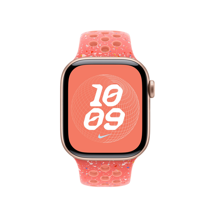 Apple Watch 38/40/41/42mm žhavě oranžový sportovní řemínek Nike - S/M - iSTYLE CZ