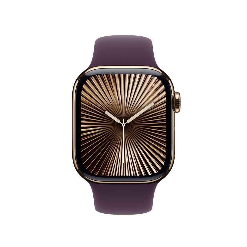Apple Watch 38/40/41/42mm švestkový sportovní řemínek – M/L - iSTYLE CZ