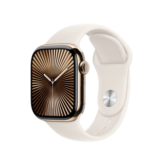 Apple Watch 38/40/41/42mm hvězdně bílý sportovní řemínek – M/L - iSTYLE CZ