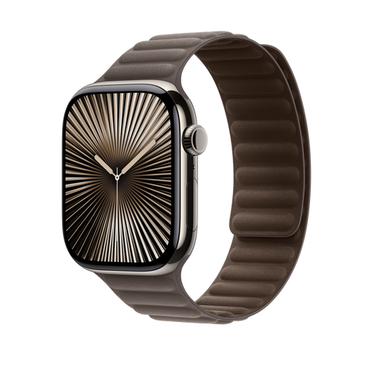 Apple Watch 44/45/46/49mm šedohnědý magnetický tah – S/M - iSTYLE CZ