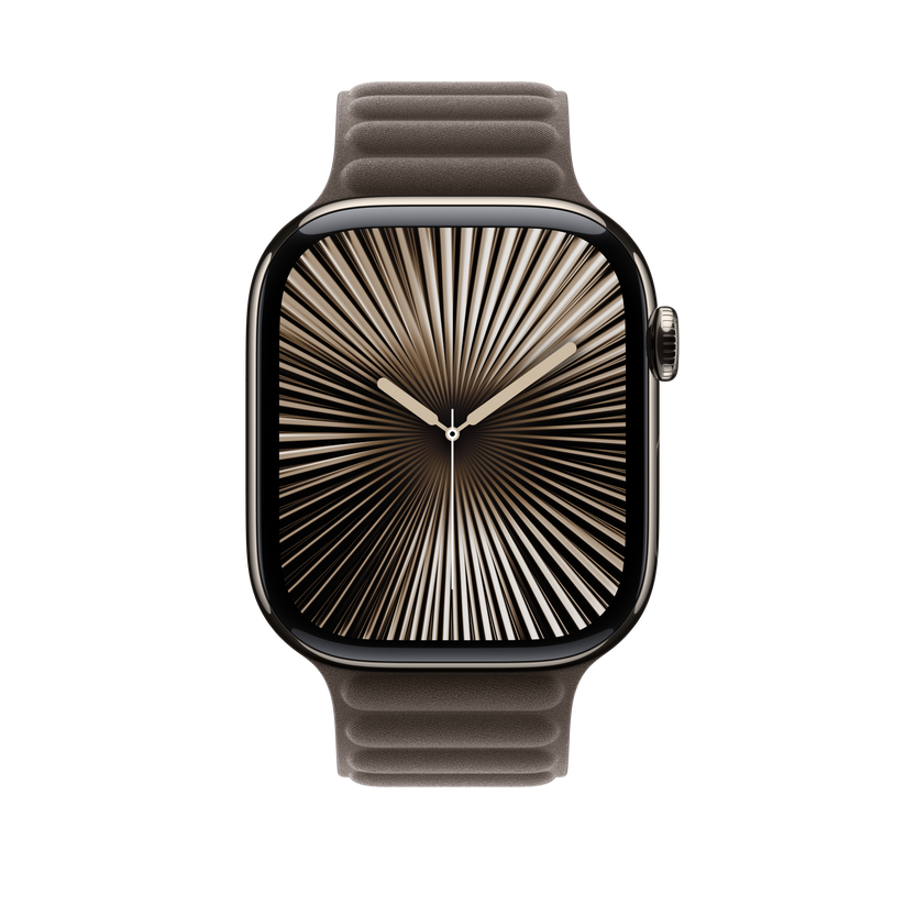 Apple Watch 44/45/46/49mm šedohnědý magnetický tah – S/M - iSTYLE CZ