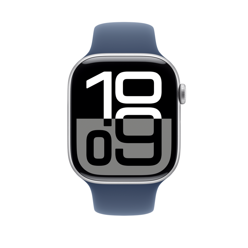 Apple Watch 44/45/46/49mm denimový sportovní řemínek – M/L - iSTYLE CZ