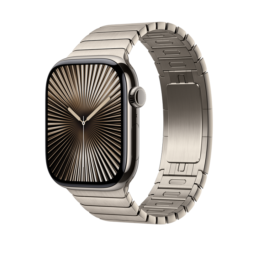 Apple Watch 44/45/46/49mm přírodní článkový tah - iSTYLE CZ