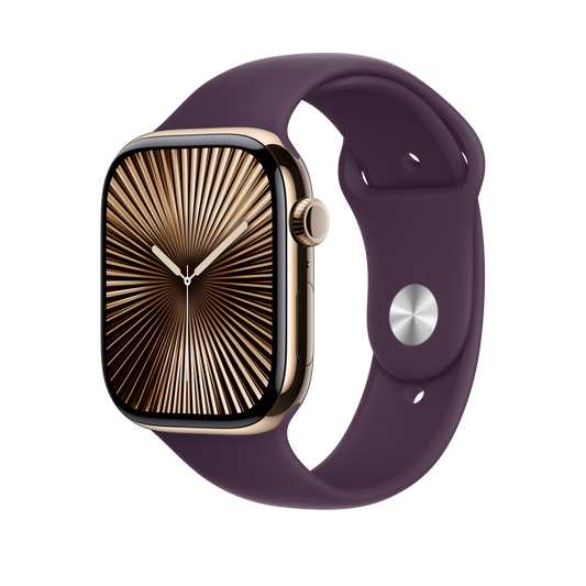 Apple Watch 44/45/46/49mm švestkový sportovní řemínek – M/L - iSTYLE CZ