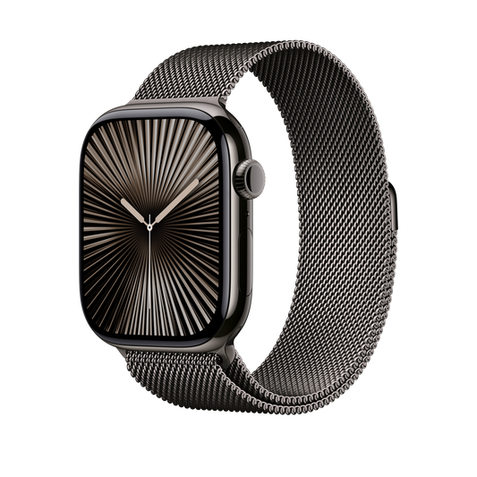 Apple Watch 44/45/46/49mm břidlicově šedý milánský tah – S/M - iSTYLE CZ