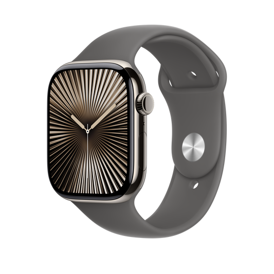 Apple Watch 44/45/46/49mm skálově šedý sportovní řemínek – M/L - iSTYLE CZ