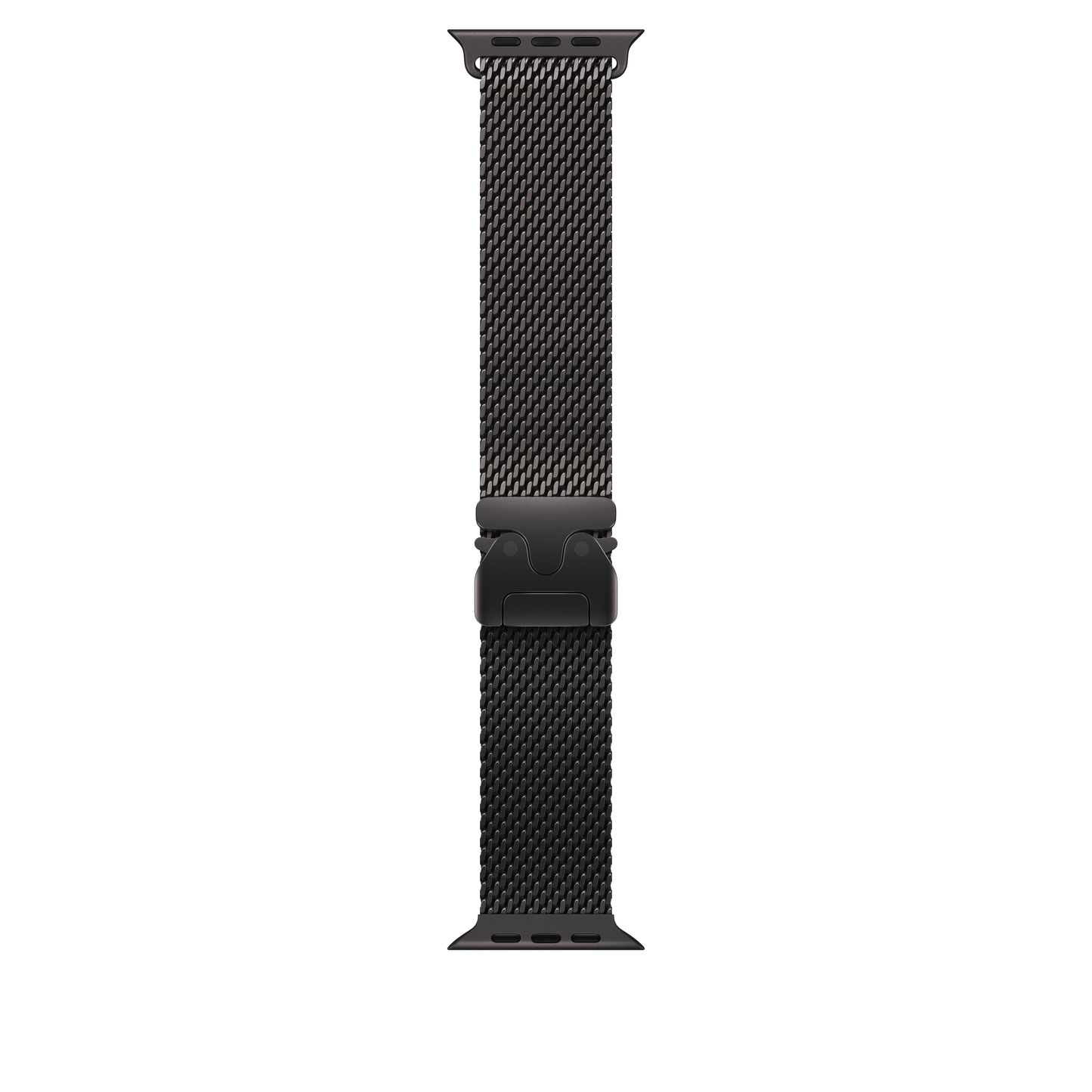 Apple Watch 44/45/46/49mm milánský tah z černého titanu – střední - iSTYLE CZ
