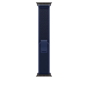 Apple Watch 44/45/46/49mm modrý Trailový tah - M/L – provedení z černého titanu - iSTYLE CZ