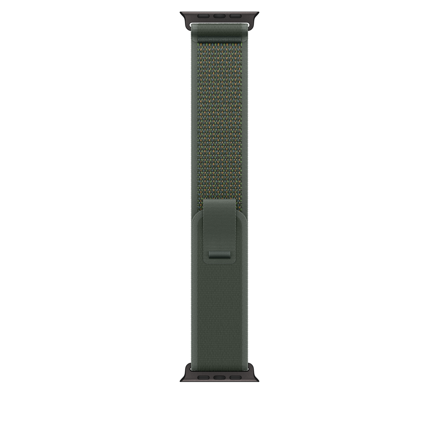 Apple Watch 44/45/46/49mm zelený Trailový tah - M/L – provedení z černého titanu - iSTYLE CZ
