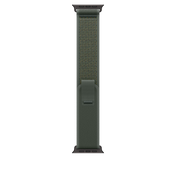Apple Watch 44/45/46/49mm zelený Trailový tah - M/L – provedení z černého titanu - iSTYLE CZ