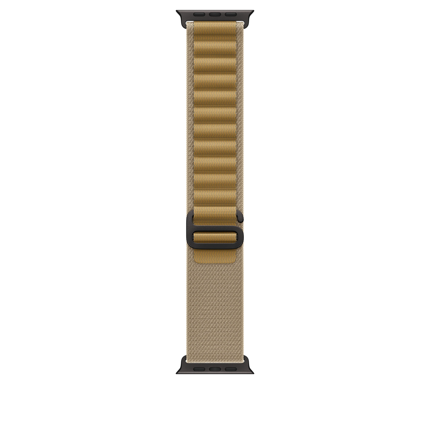 Apple Watch 44/45/46/49mm žlutohnědý Alpský tah - střední – provedení z černého titanu - iSTYLE CZ