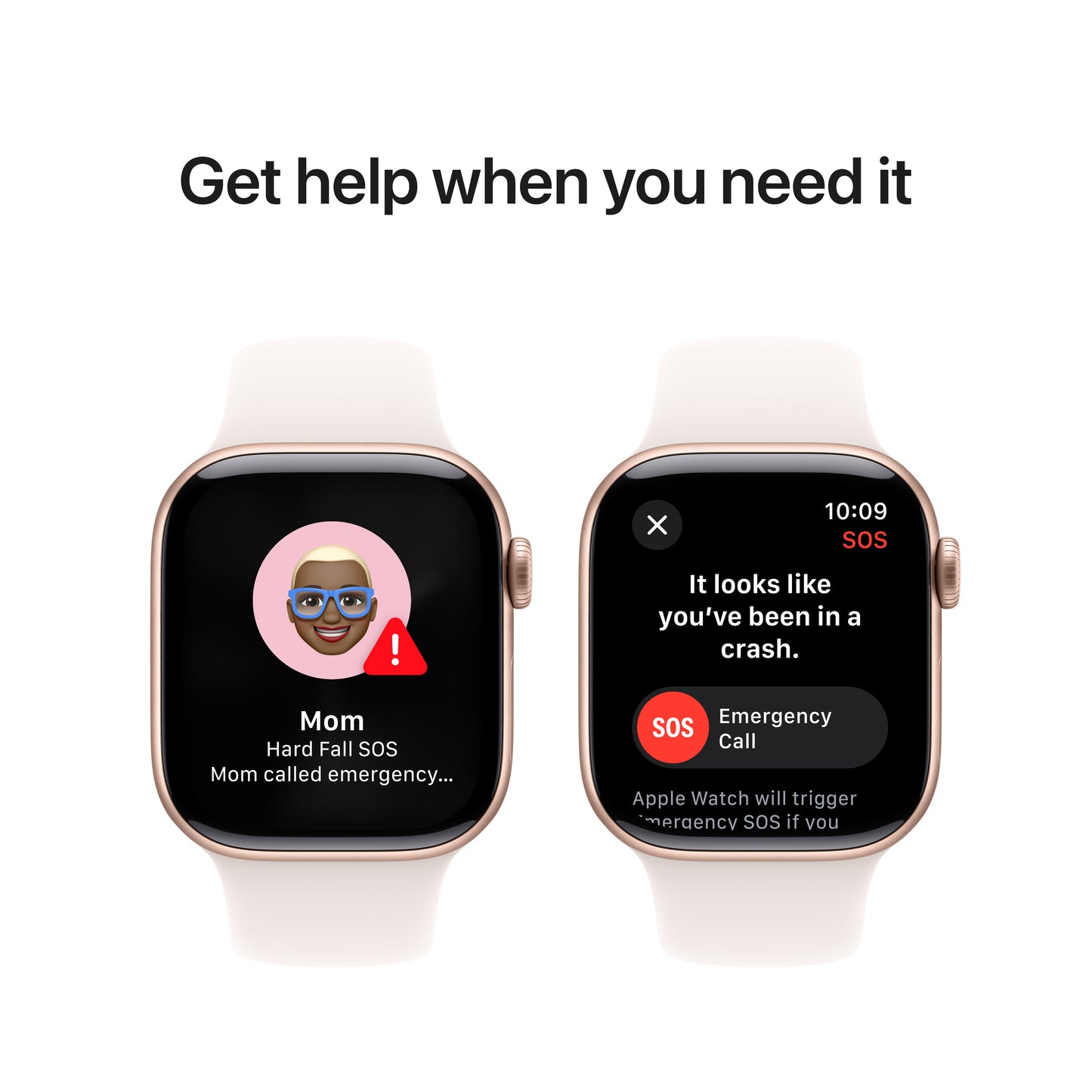 Apple Watch Series 11 GPS + Cellular 42mm růžově zlaté hliníkové pouzdro se světle ruměným sportovním řemínkem - S/M (otevřený) - iSTYLE.cz
