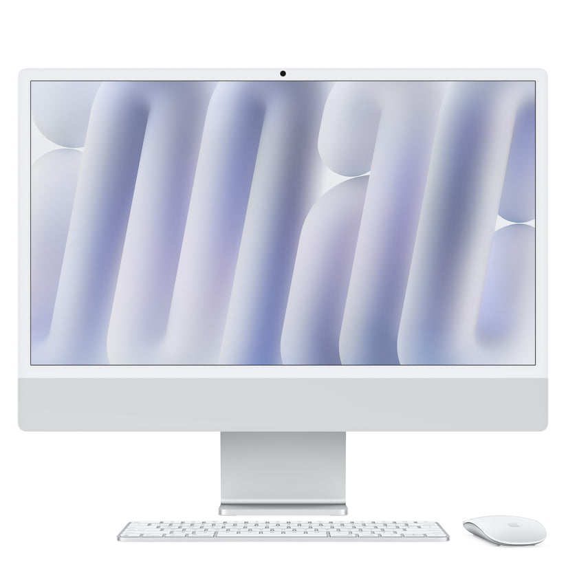 iMac 24“ 4.5K displej, Apple M4 8jádrové CPU, 8jádrové GPU, 16GB, 256GB SSD, CZ - stříbrný - iSTYLE CZ