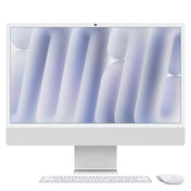 iMac 24“ 4.5K displej, Apple M4 10jádrové CPU, 10jádrové GPU, 16GB, 256GB SSD, CZ - stříbrný - iSTYLE CZ