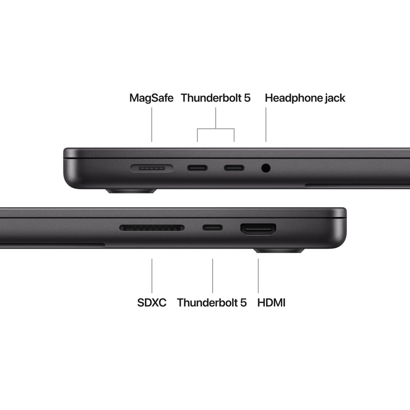 MacBook Pro 16,2", Apple M4 Pro 14jádrové CPU, 20jádrové GPU, 24GB, 512GB SSD, CZ - vesmírně černý - iSTYLE CZ