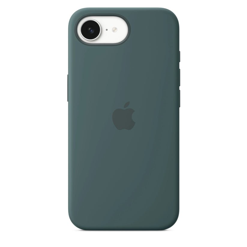 Apple silikonový kryt na iPhone 16e – jezerně zelený - iSTYLE CZ