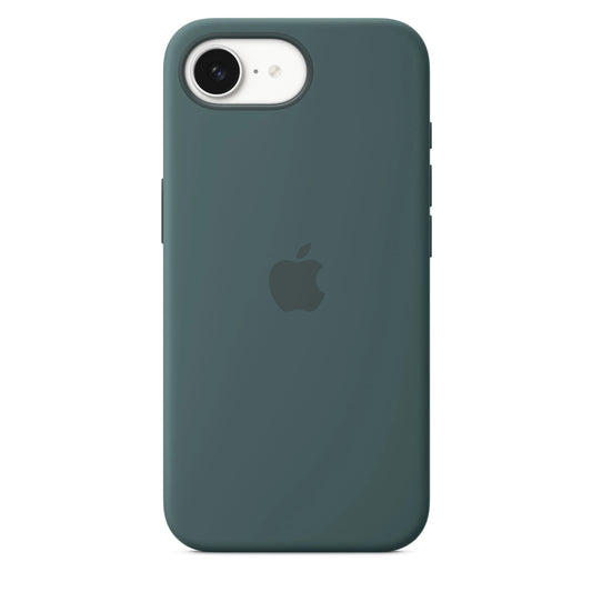 Apple silikonový kryt na iPhone 16e – jezerně zelený - iSTYLE CZ