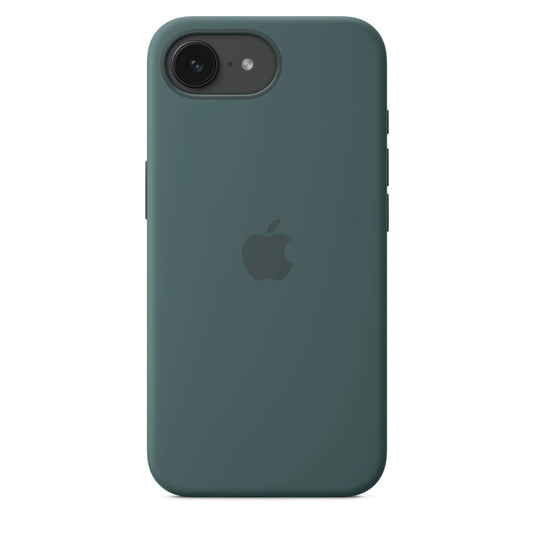 Apple silikonový kryt na iPhone 16e – jezerně zelený - iSTYLE CZ
