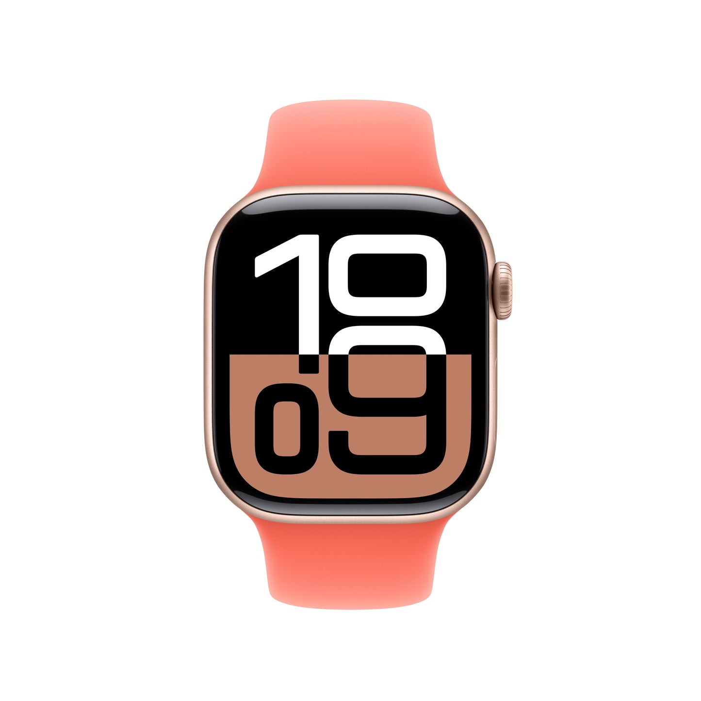 Apple 38/40/41/42 mm mandarinkový sportovní řemínek – M/L - iSTYLE CZ