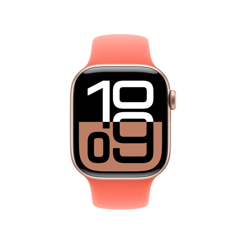 Apple 38/40/41/42 mm mandarinkový sportovní řemínek – M/L - iSTYLE CZ