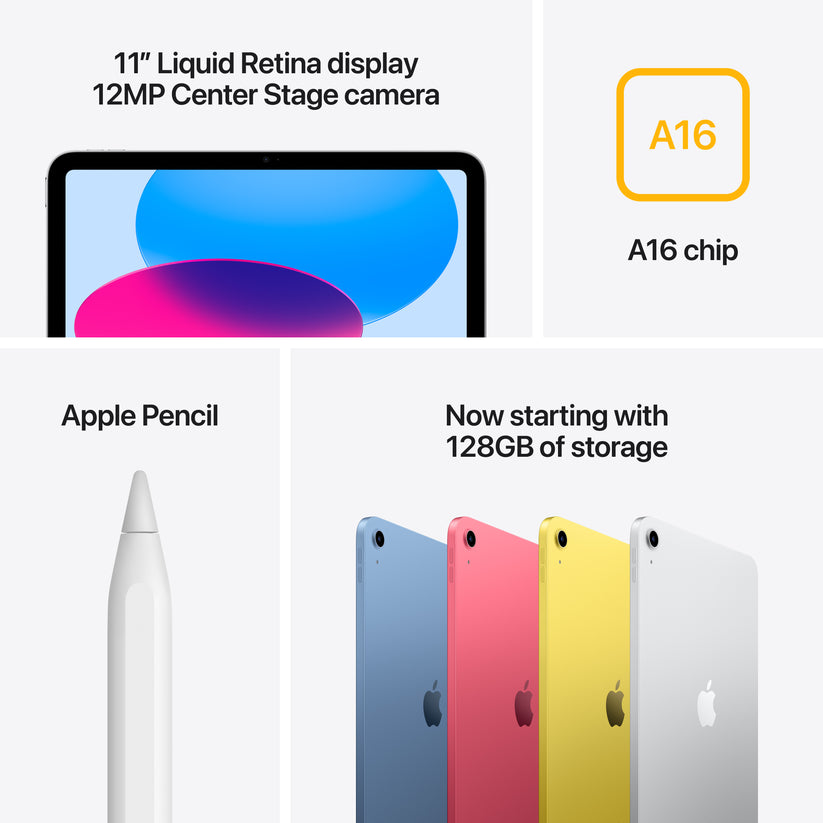 Apple 11palcový iPad Wi-Fi 128GB - modrý - iSTYLE CZ