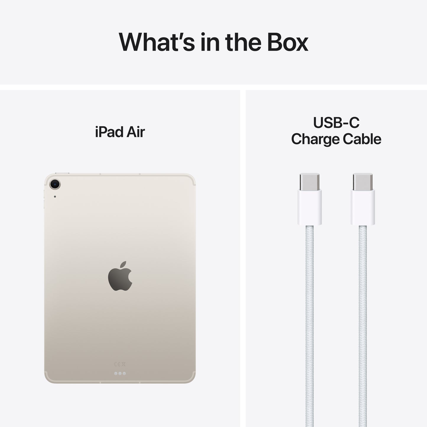 Apple 11palcový iPad Air Wi-Fi + Cellular 512GB - hvězdně bílý - iSTYLE CZ
