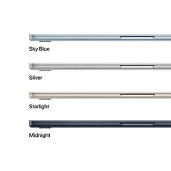 MacBook Air 15,3", Apple M4 10jádrové CPU, 10jádrové GPU, 16GB, 512GB SSD, CZ - temně inkoustový - iSTYLE CZ