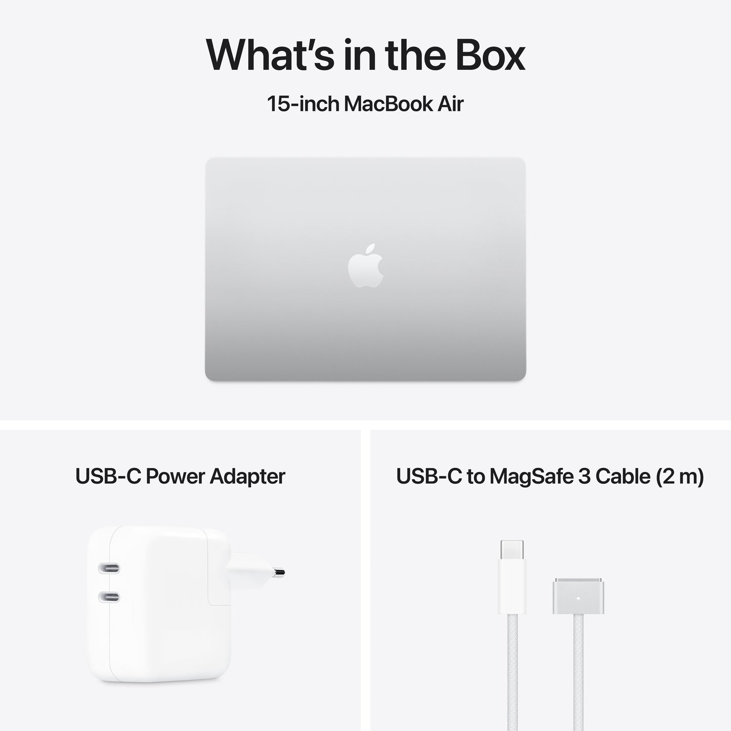 MacBook Air 15,3", Apple M4 10jádrové CPU, 10jádrové GPU, 24GB, 512GB SSD, CZ - stříbrný (otevřený) - iSTYLE.cz