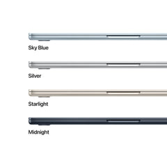 MacBook Air 13,6", Apple M4 10jádrové CPU, 10jádrové GPU, 16GB, 512GB SSD, CZ - temně inkoustový (otevřený) - iSTYLE.cz