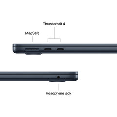 MacBook Air 13,6", Apple M4 10jádrové CPU, 10jádrové GPU, 16GB, 512GB SSD, CZ - temně inkoustový (otevřený) - iSTYLE.cz
