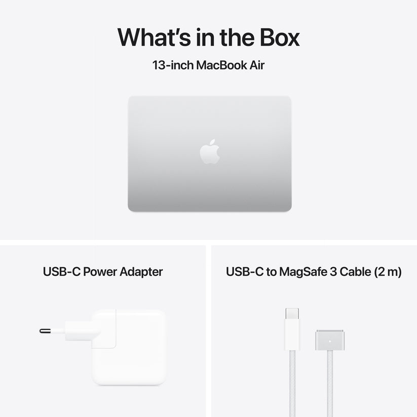 MacBook Air 13,6", Apple M4 10jádrové CPU, 10jádrové GPU, 24GB, 512GB SSD, CZ - stříbrný - iSTYLE CZ