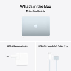 MacBook Air 13,6", Apple M4 10jádrové CPU, 10jádrové GPU, 16GB, 512GB SSD, CZ - blankytně modrý (renovovaný) - iSTYLE CZ