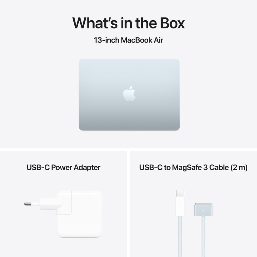 MacBook Air 13,6", Apple M4 10jádrové CPU, 10jádrové GPU, 24GB, 512GB SSD, CZ - blankytně modrý (Copy) - iSTYLE.cz