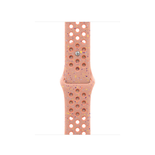 Řemínek pro Apple Watch 38/40/41 mm Apple Alpenglow Pink sportovní Nike - M/L - iSTYLE CZ