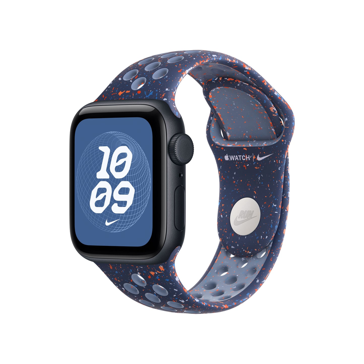 Řemínek pro Apple Watch 38/40/41 mm Apple Blue Ribbon sportovní Nike - S/M - iSTYLE CZ