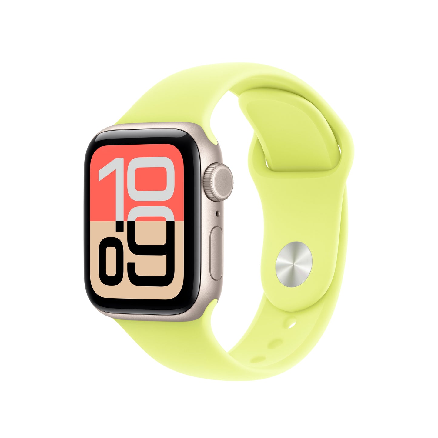 Řemínek pro Apple Watch 38/40/41 mm Apple neonově žlutý sportovní - S/M - iSTYLE CZ