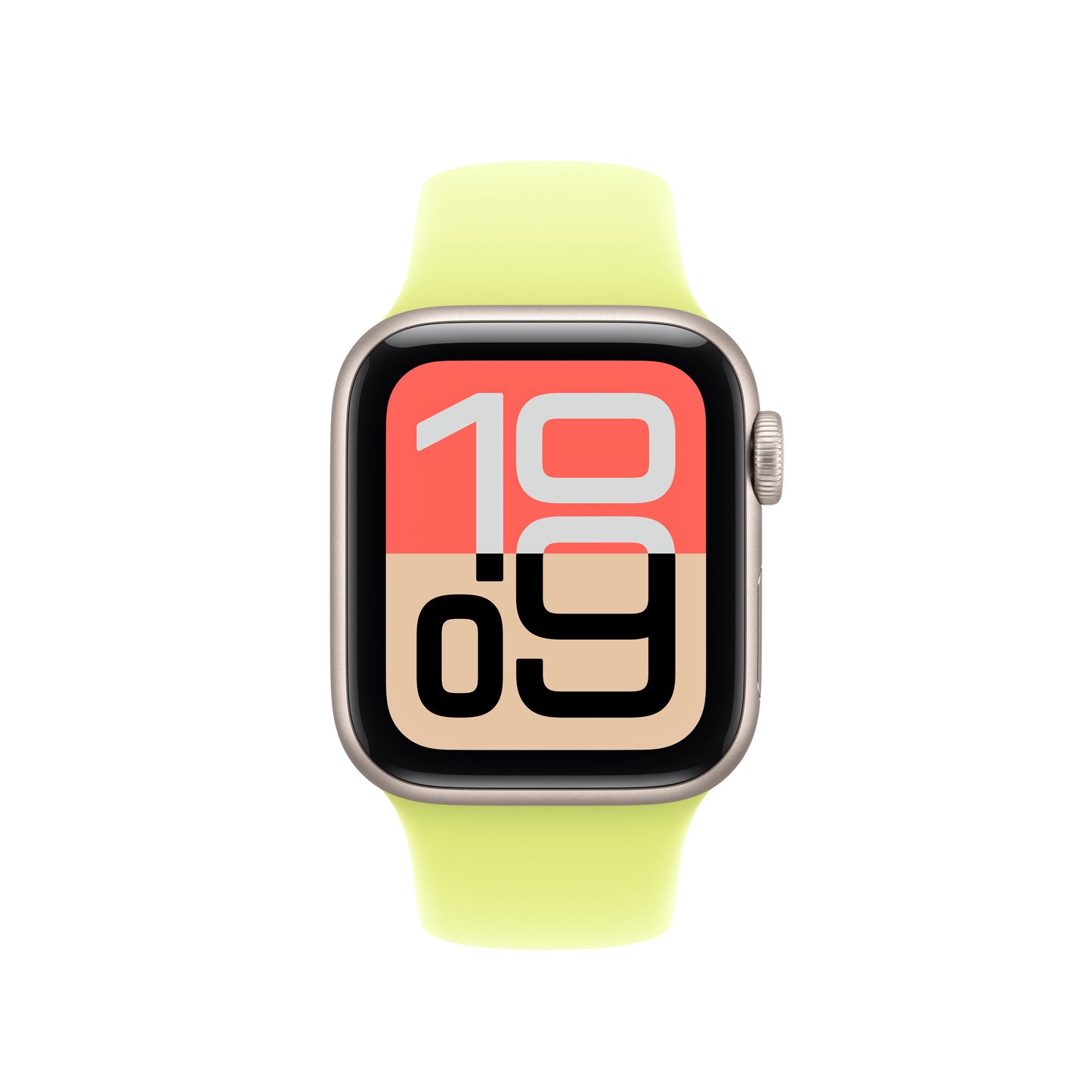 Řemínek pro Apple Watch 38/40/41 mm Apple neonově žlutý sportovní - S/M - iSTYLE CZ
