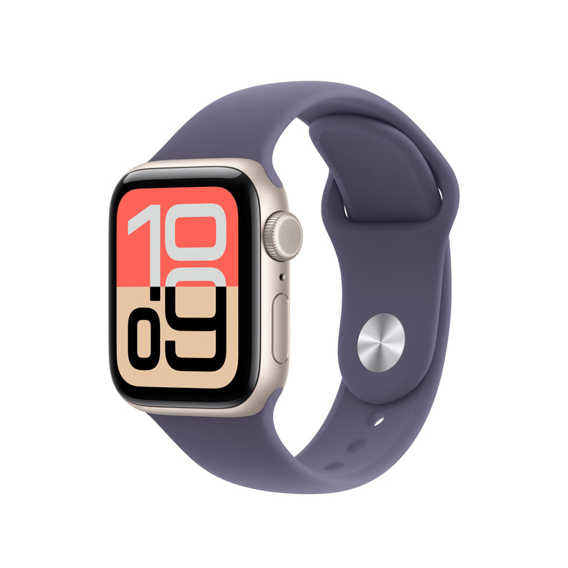 Řemínek pro Apple Watch 38/40/41 mm Apple mlžně fialový sportovní - S/M - iSTYLE CZ